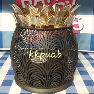 Bath & Body Works Pinapple Luminary 3-Wick Candle Holder